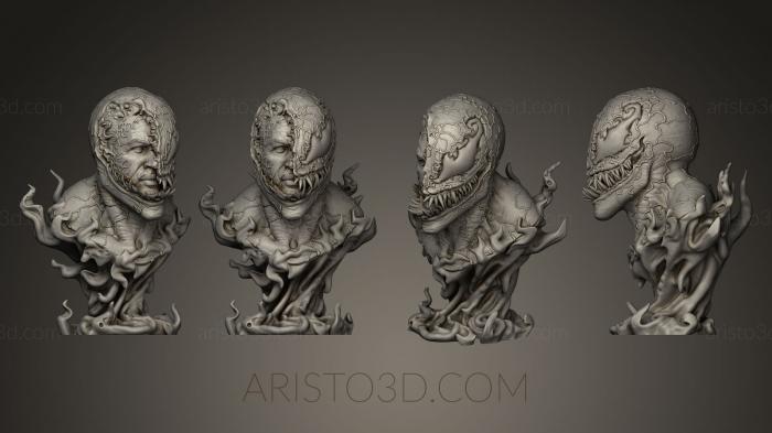 Busts of heroes and monsters (BUSTH_0320) 3D model for CNC machine